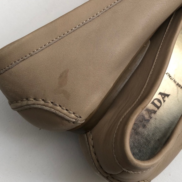 PRADA Leather Loafers - Picture 6 of 7